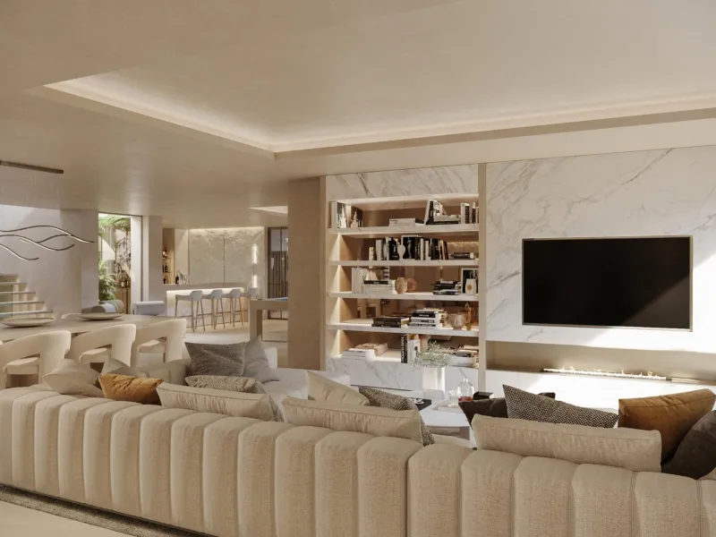Exclusive Luxury Villa in Nueva Andalucia Marbella with Premium Amenities& & Prestigious Location in Marbella’s Golf Valley& Experience exceptional luxury living in this outstanding new build villa located in the heart of Nueva Andalucia, one of 