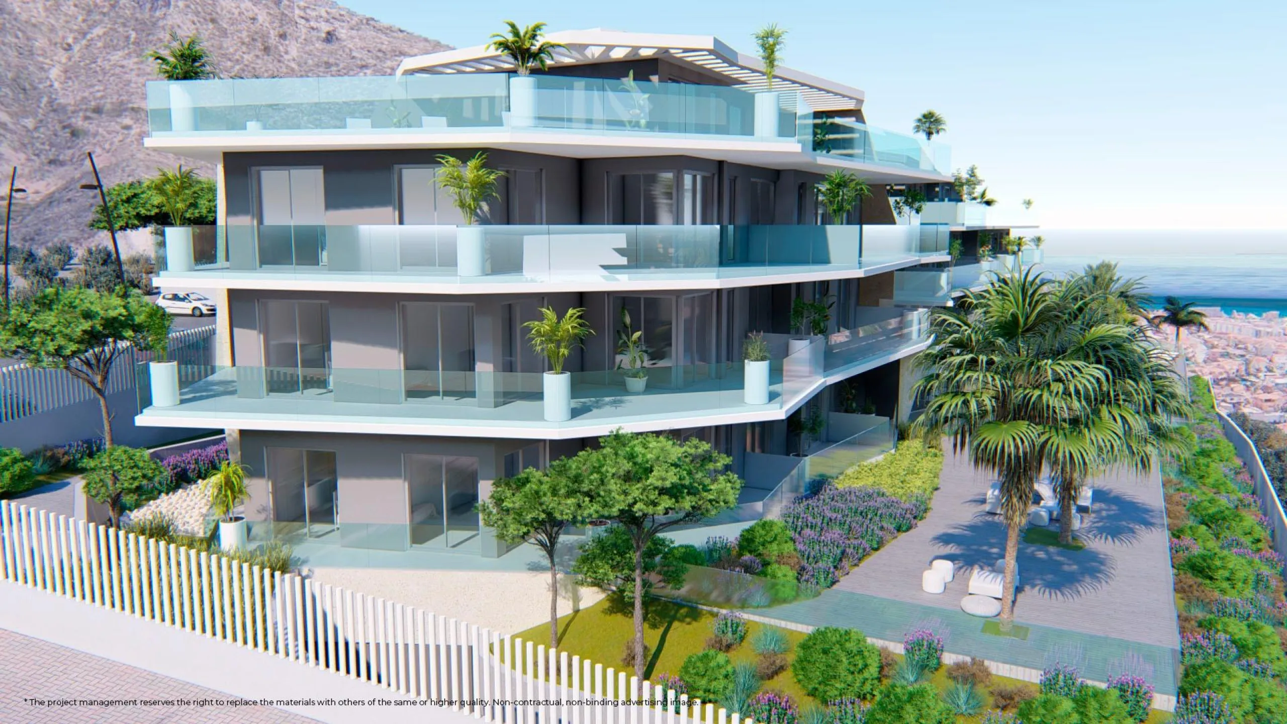 Sea View New Build Homes in Benalmadena, Costa del Sol& & Modern Homes With Panoramic Sea Views& Discover an exclusive residential development of 32 new build homes in the Monte Alto area of Benalmadena. This boutique project offers 1, 2 and 3 be