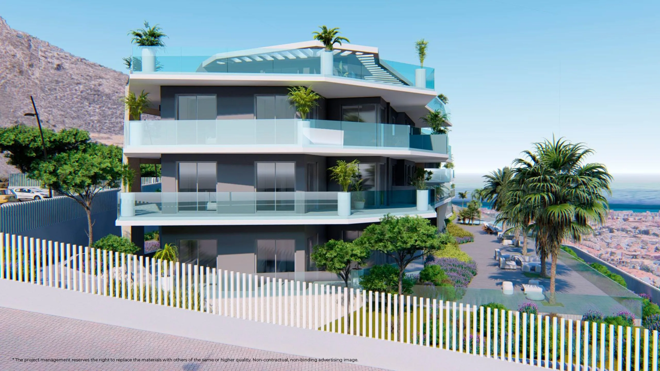 Sea View New Build Homes in Benalmadena, Costa del Sol& & Modern Homes With Panoramic Sea Views& Discover an exclusive residential development of 32 new build homes in the Monte Alto area of Benalmadena. This boutique project offers 1, 2 and 3 be