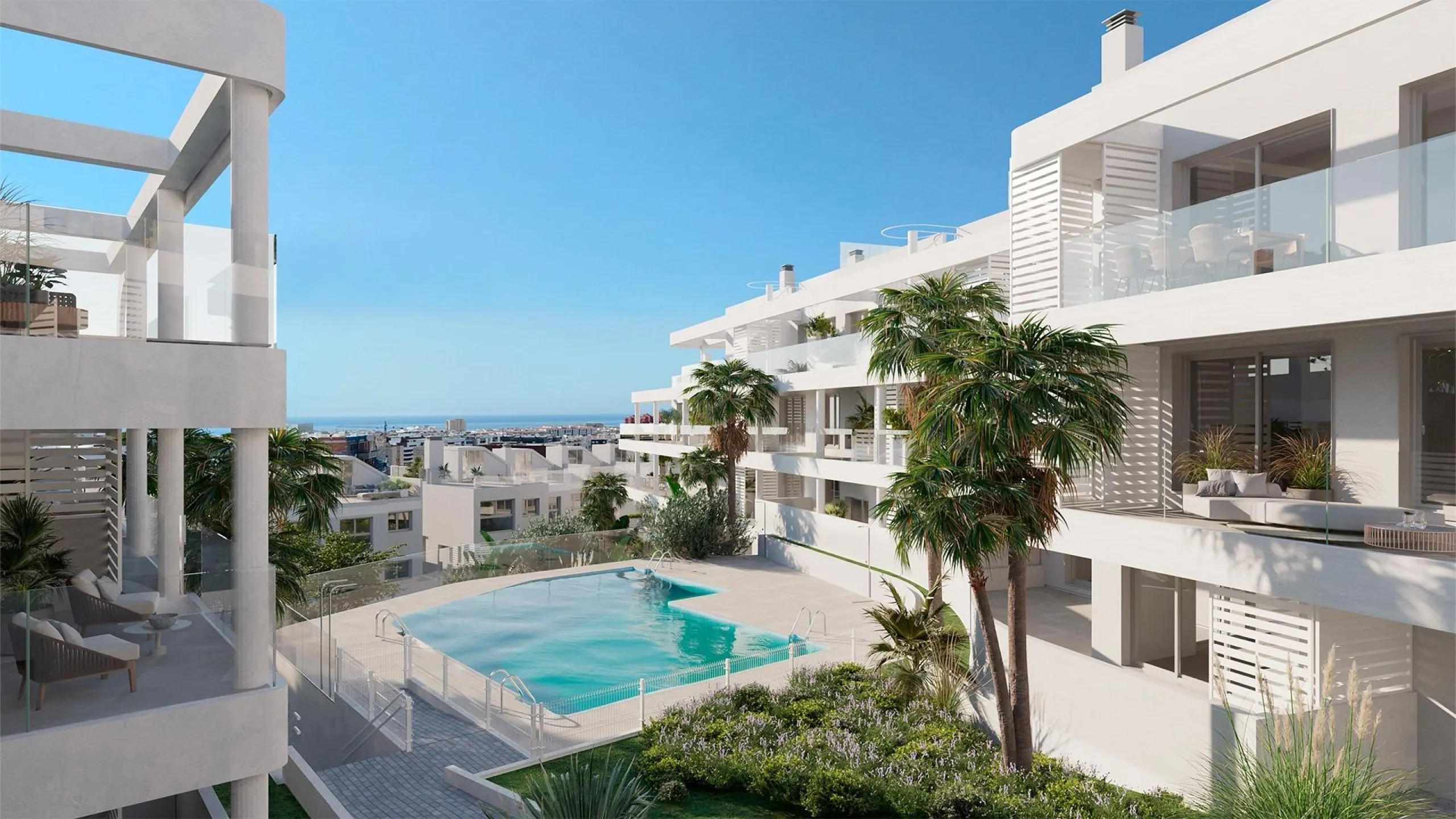 Modern New Build Homes in a Prime Residential Area of Estepona& & Contemporary living in the heart of Estepona& Welcome to an exclusive residential project of 87 new build homes with 2, 3 and 4 bedrooms, offering a wide selection of layouts inclu