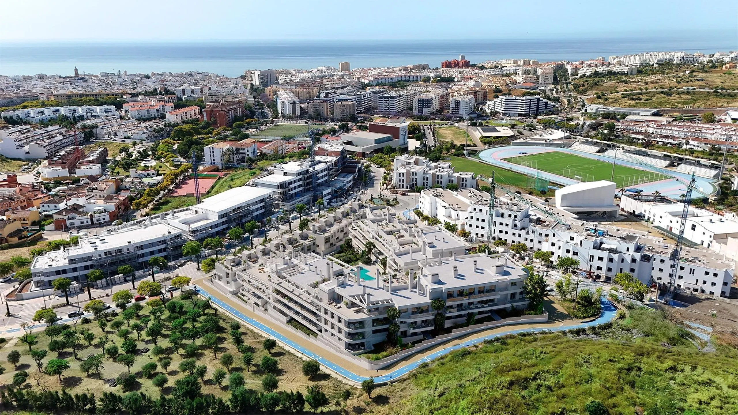 Modern New Build Homes in a Prime Residential Area of Estepona& & Contemporary living in the heart of Estepona& Welcome to an exclusive residential project of 87 new build homes with 2, 3 and 4 bedrooms, offering a wide selection of layouts inclu