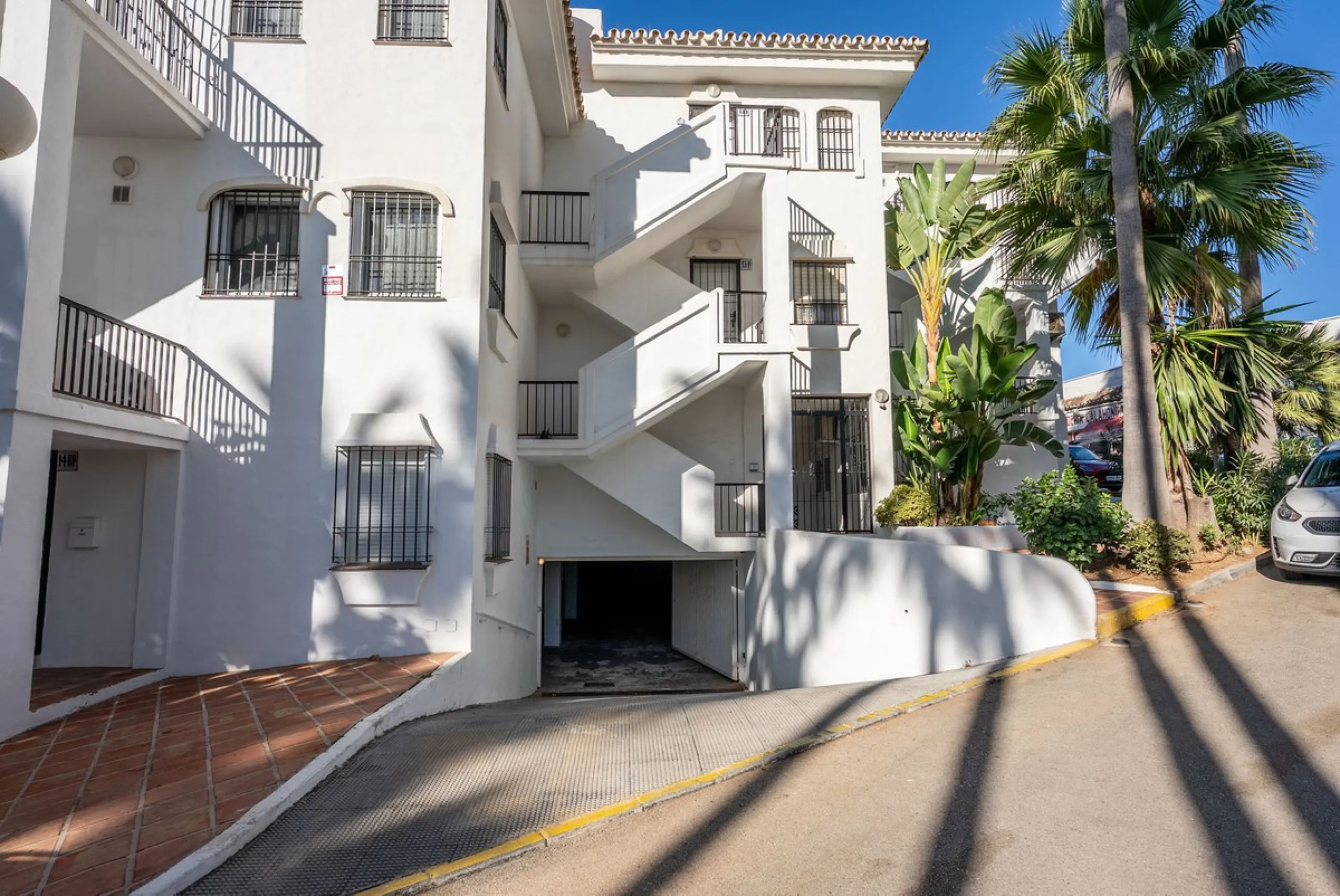 Duplex penthouse with stunning views of the Mediterranean.
