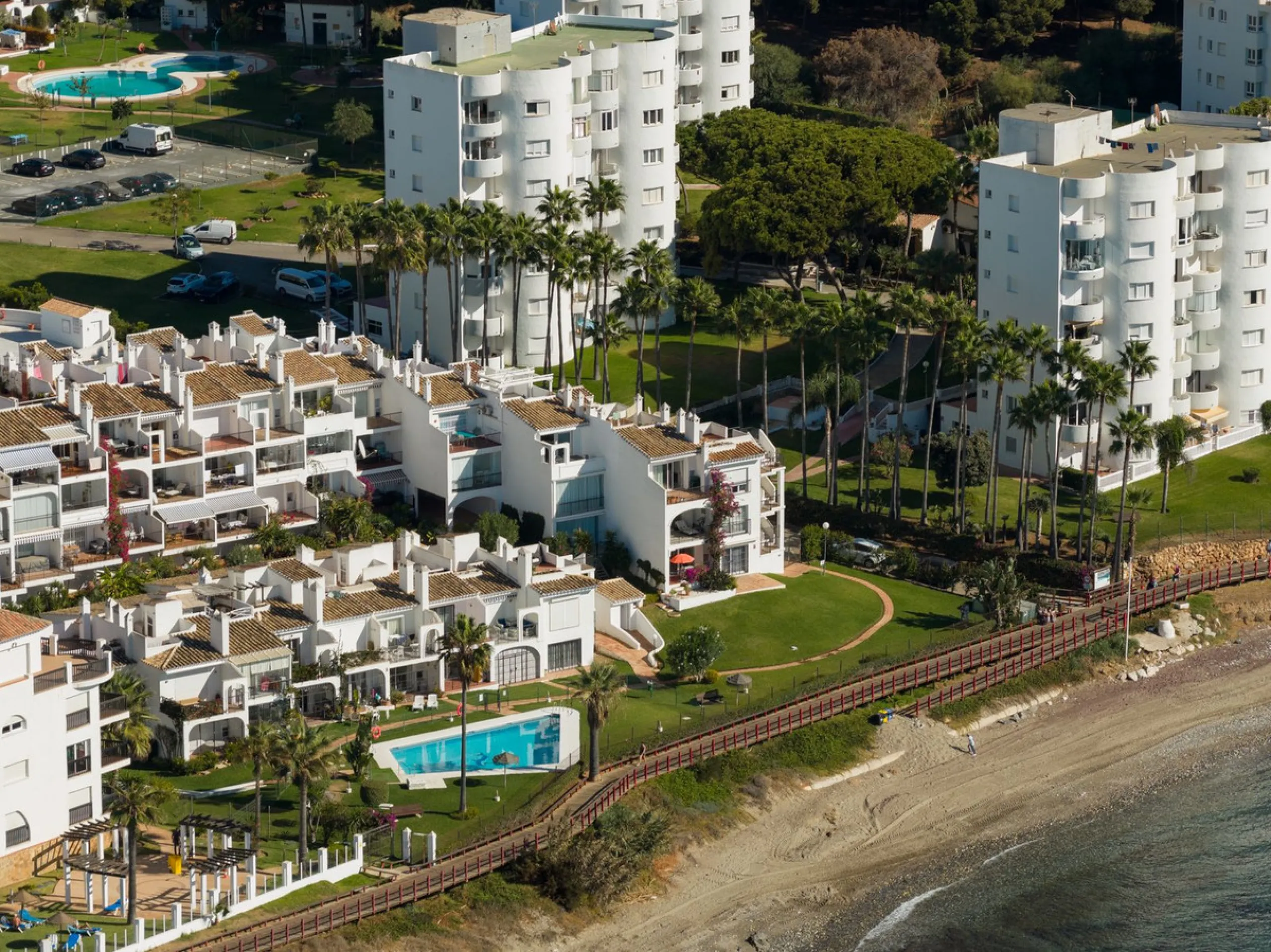 Duplex penthouse with stunning views of the Mediterranean.