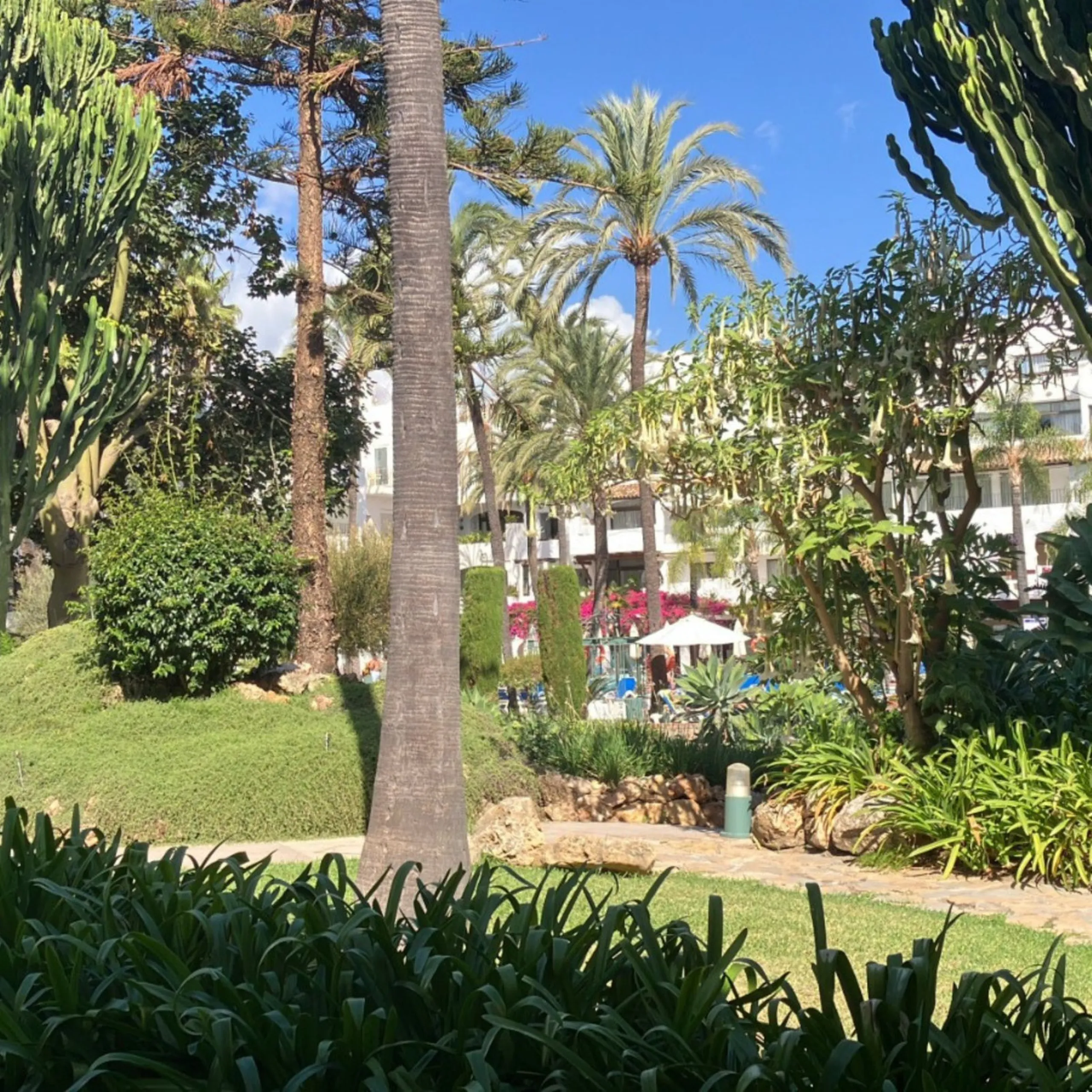 Located in one of the most prestigious residential complexes in Puerto Banús, this elegant ground-floor apartment perfectly blends luxury, comfort, and a prime location. Just 100 metres from the beach and within walking distance of the marina, fine dining