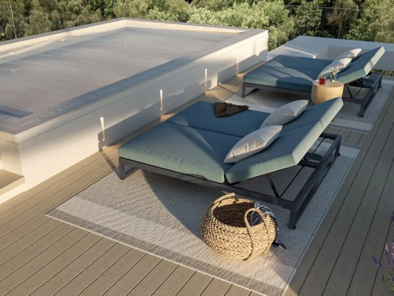 Neue zeitgenössische Villa mit Meerblick im Marbella Hill Club