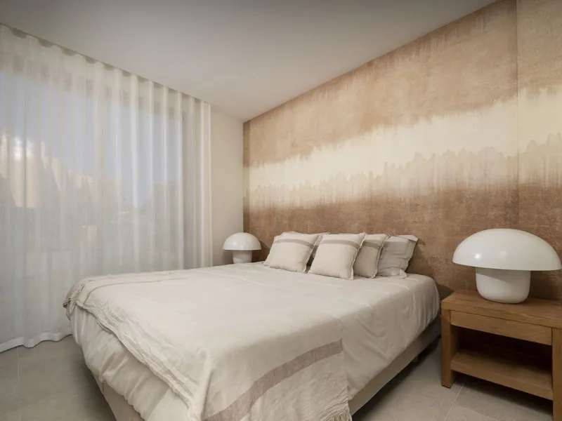 Amazing key ready 2-bedroom penthouse in La Cala de Mijas, boasting spectacular sea views. The upper level features a solarium with an outdoor kitchen and a jacuzzi. This boutique development prioritizes quality, functionality, and design, providing an ex