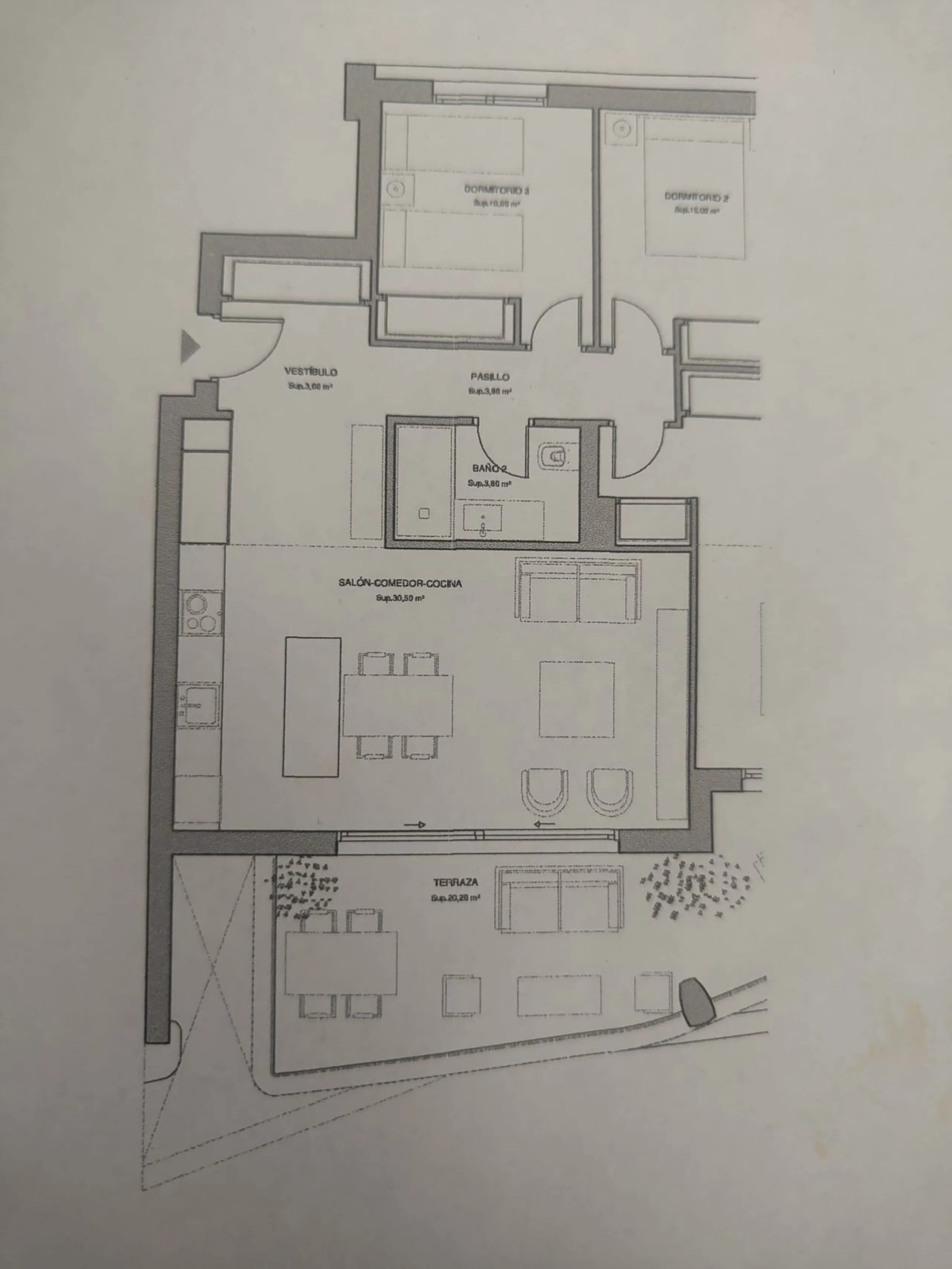 Apartment - Middle Floor Apartment в продаже в Mijas, Málaga. В доме 3 спален и 2 ванных комнат. Площадь дома 100 м²