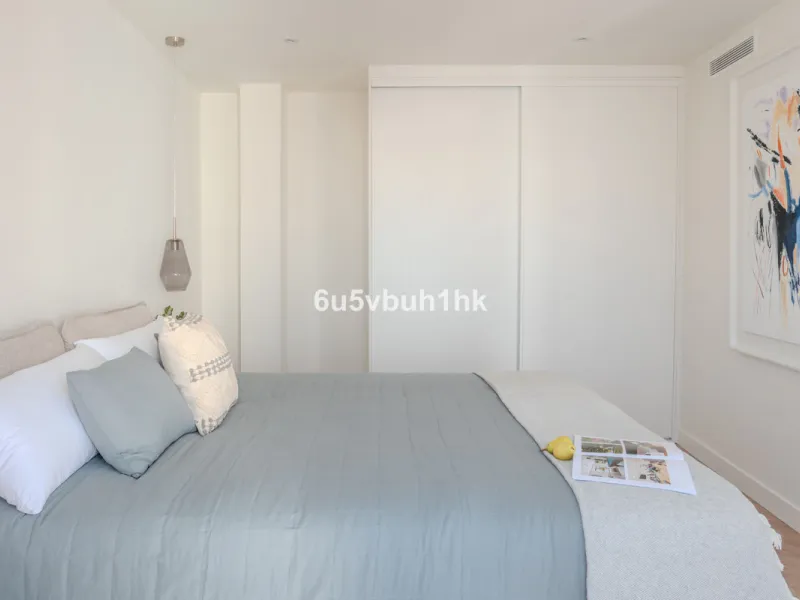 There is something very easy about this apartment. It sits on a bright corner in Estepona's historic centre, next to a plaza, with the life of the town just outside and the beach only a short walk away.