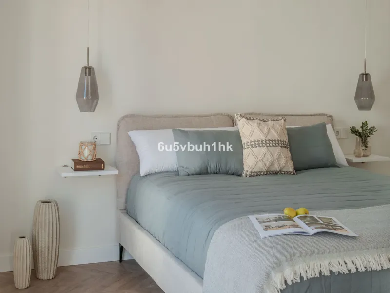 There is something very easy about this apartment. It sits on a bright corner in Estepona's historic centre, next to a plaza, with the life of the town just outside and the beach only a short walk away.