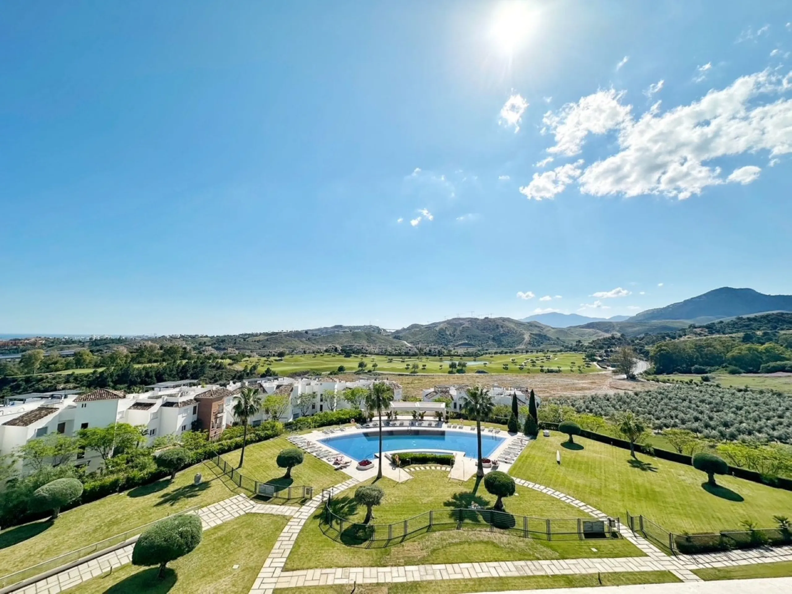 Luxury Duplex Penthouse with Panoramic Sea and Golf Views in Los Arqueros