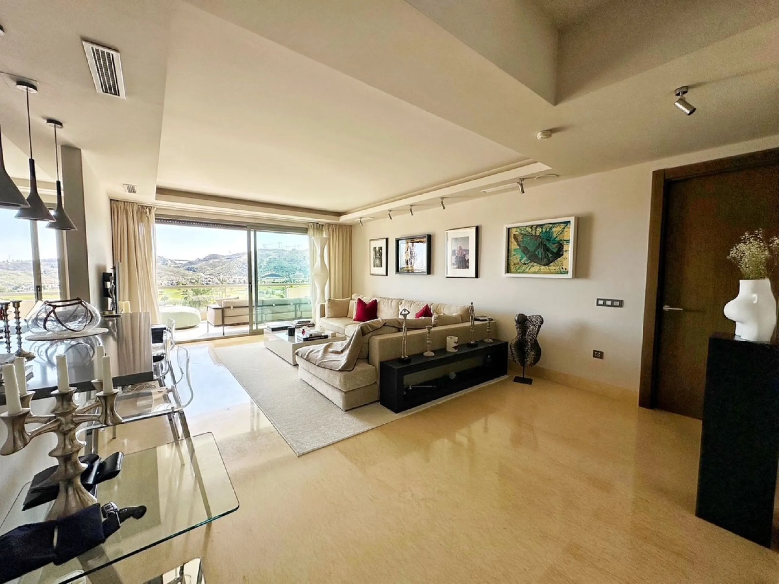 Luxury Duplex Penthouse with Panoramic Sea and Golf Views in Los Arqueros