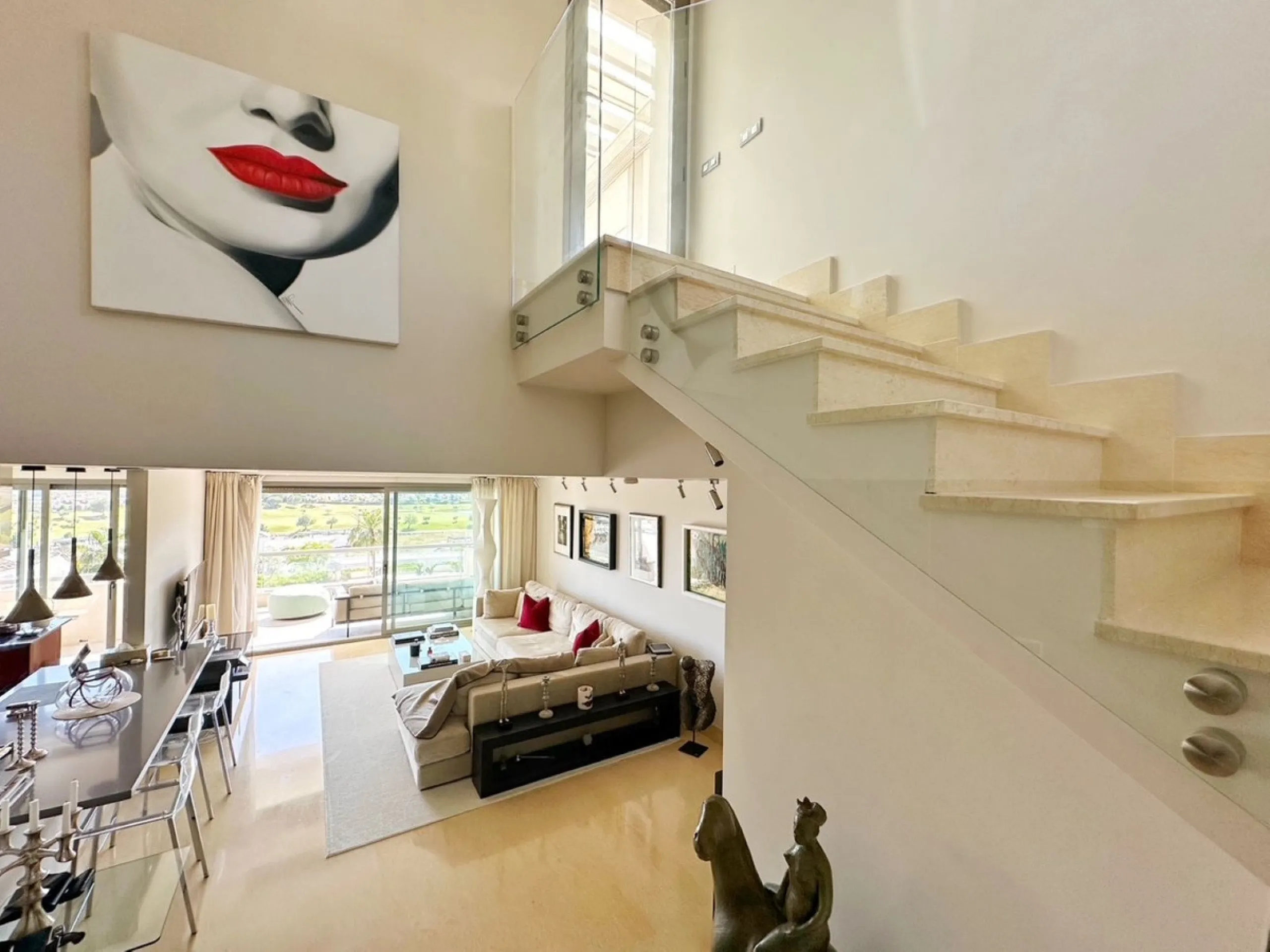 Luxury Duplex Penthouse with Panoramic Sea and Golf Views in Los Arqueros