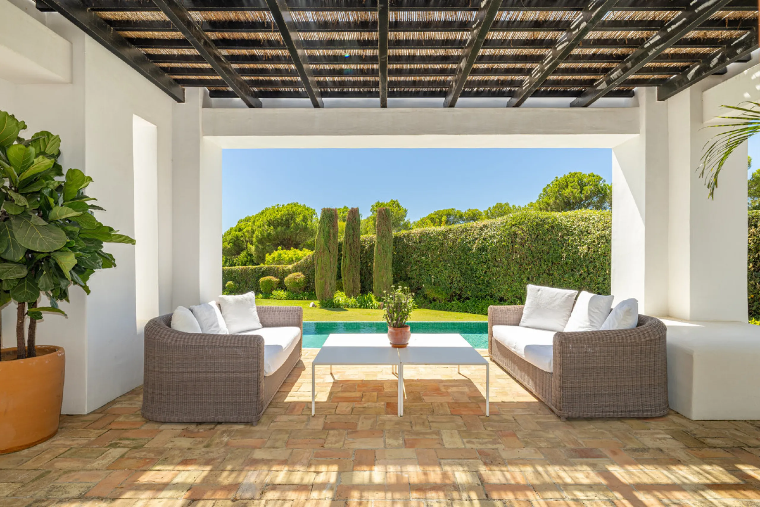 Set within the world-renowned Finca Cortesin resort, this remarkable south-facing villa represents a rare opportunity to experience the very best of the Andalusian coast's exclusive lifestyle. Blending timeless elegance, modern sophistication, and authent