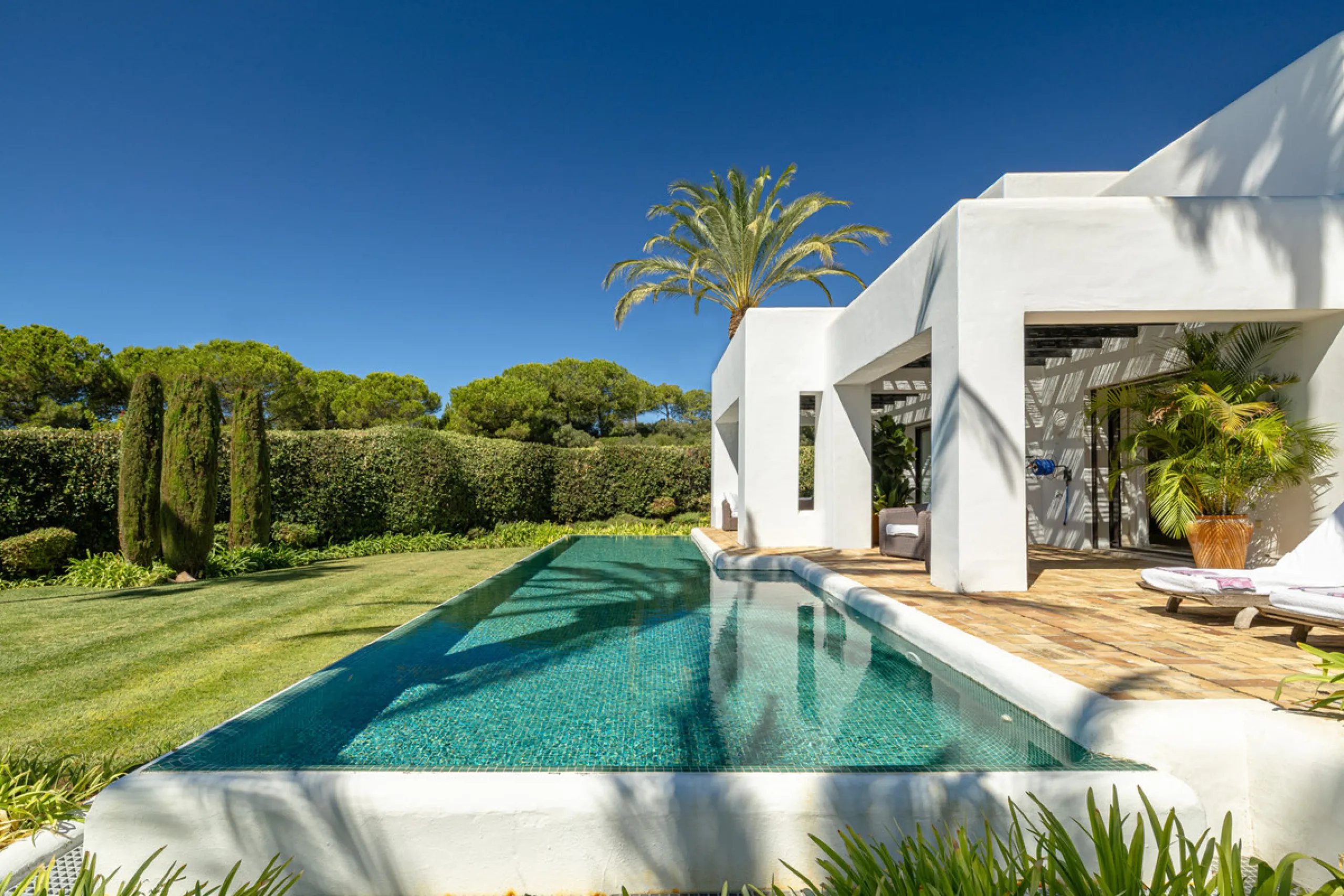 Set within the world-renowned Finca Cortesin resort, this remarkable south-facing villa represents a rare opportunity to experience the very best of the Andalusian coast's exclusive lifestyle. Blending timeless elegance, modern sophistication, and authent