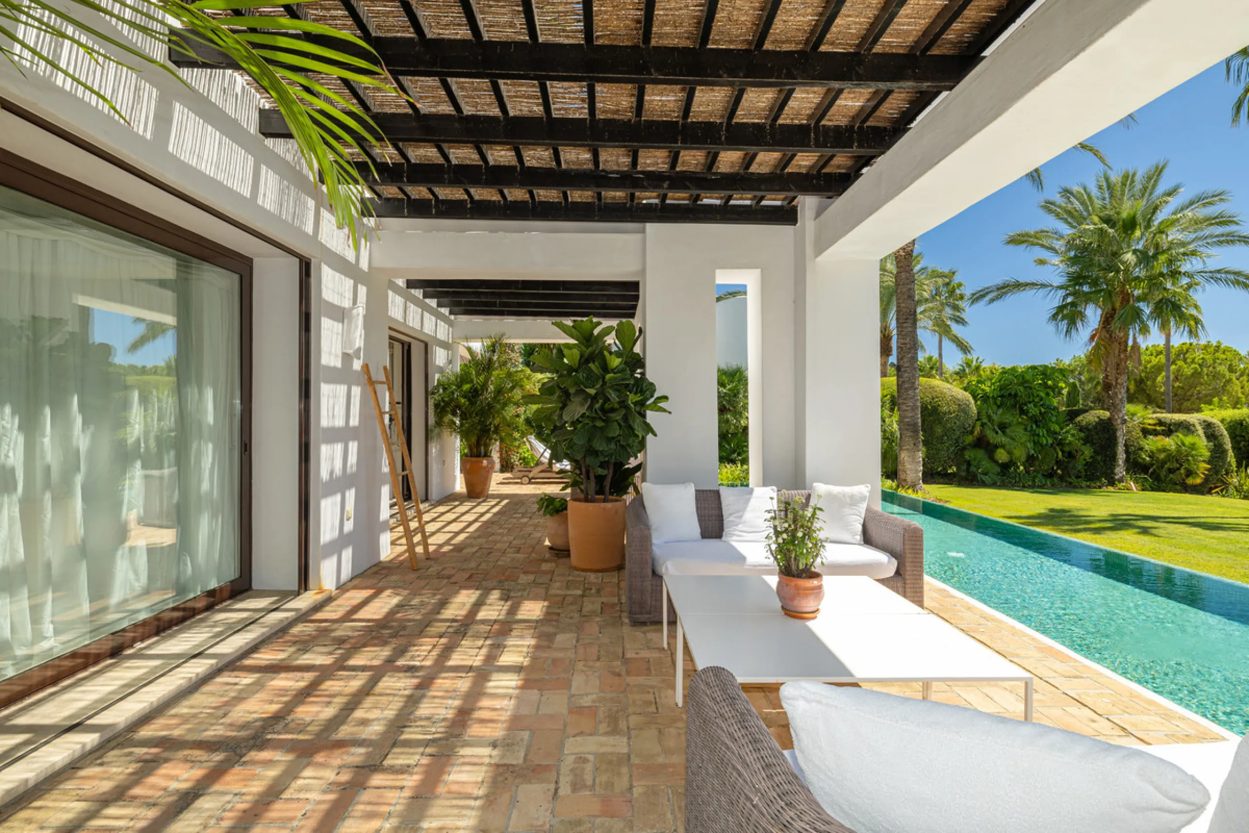 Set within the world-renowned Finca Cortesin resort, this remarkable south-facing villa represents a rare opportunity to experience the very best of the Andalusian coast's exclusive lifestyle. Blending timeless elegance, modern sophistication, and authent