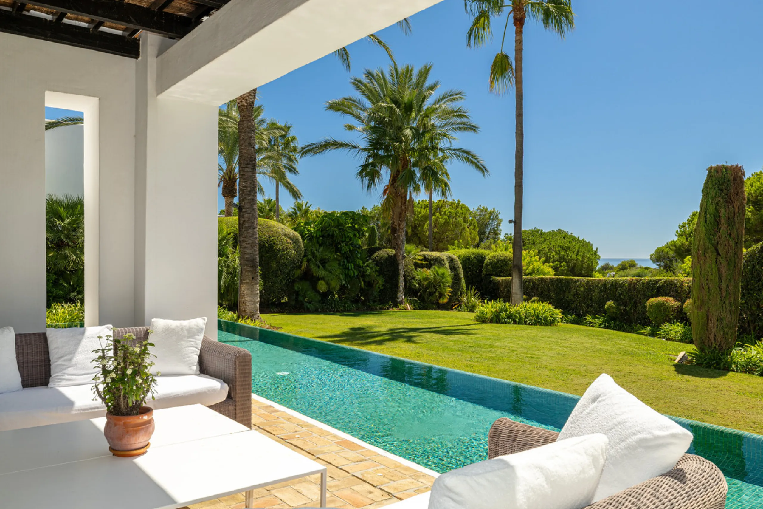 Set within the world-renowned Finca Cortesin resort, this remarkable south-facing villa represents a rare opportunity to experience the very best of the Andalusian coast's exclusive lifestyle. Blending timeless elegance, modern sophistication, and authent