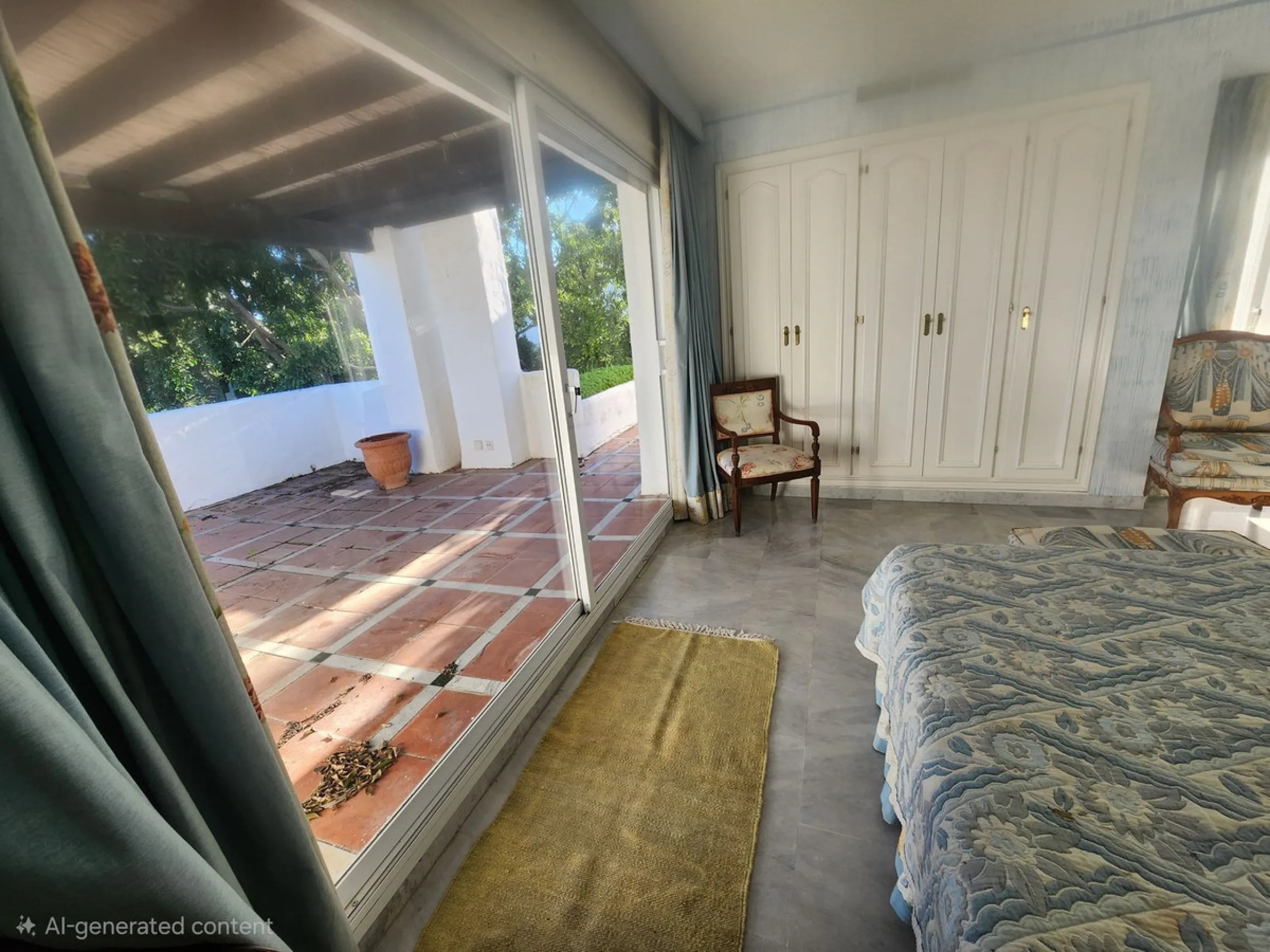Large duplex penthouse apartment located in one of the most sought-after developments in Guadalmina Baja, Alhambradel Golf 1, offering a unique setting surrounded by lush tropical gardens and paddle tennis courts. The community has an exceptional pool com