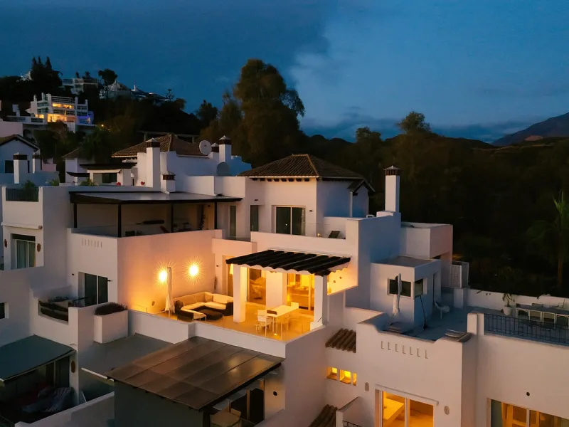 Experience elevated living in this stunning duplex penthouse located in the heart of Aloha, Marbella — one of Nueva Andalucía's most desirable neighborhoods. Spanning 320 m² across two spacious floors, this home blends contemporary elegance with exception