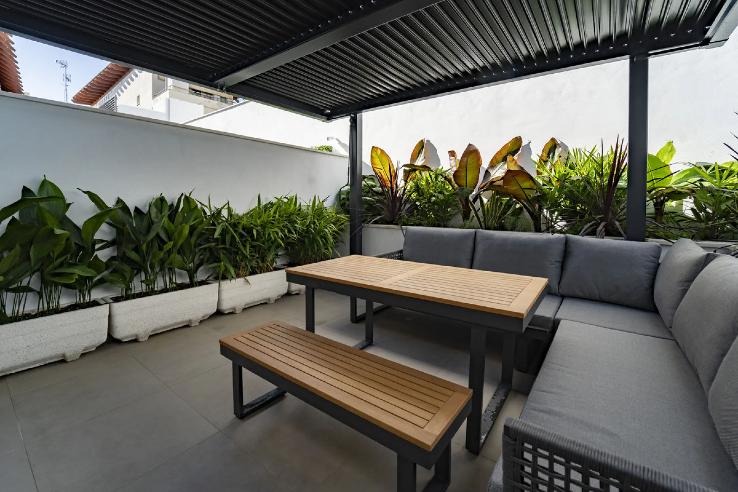 Experience the perfect blend of comfort, style, and Mediterranean charm in this beautifully designed modern townhouse. Set in a peaceful residential area, this home offers a calm retreat while still being conveniently close to everything you need. The pro