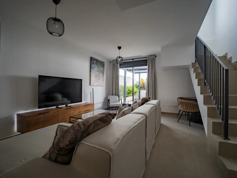 Experience the perfect blend of comfort, style, and Mediterranean charm in this beautifully designed modern townhouse. Set in a peaceful residential area, this home offers a calm retreat while still being conveniently close to everything you need. The pro