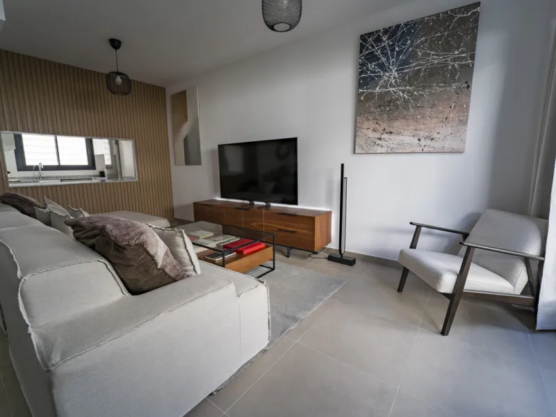 Experience the perfect blend of comfort, style, and Mediterranean charm in this beautifully designed modern townhouse. Set in a peaceful residential area, this home offers a calm retreat while still being conveniently close to everything you need. The pro