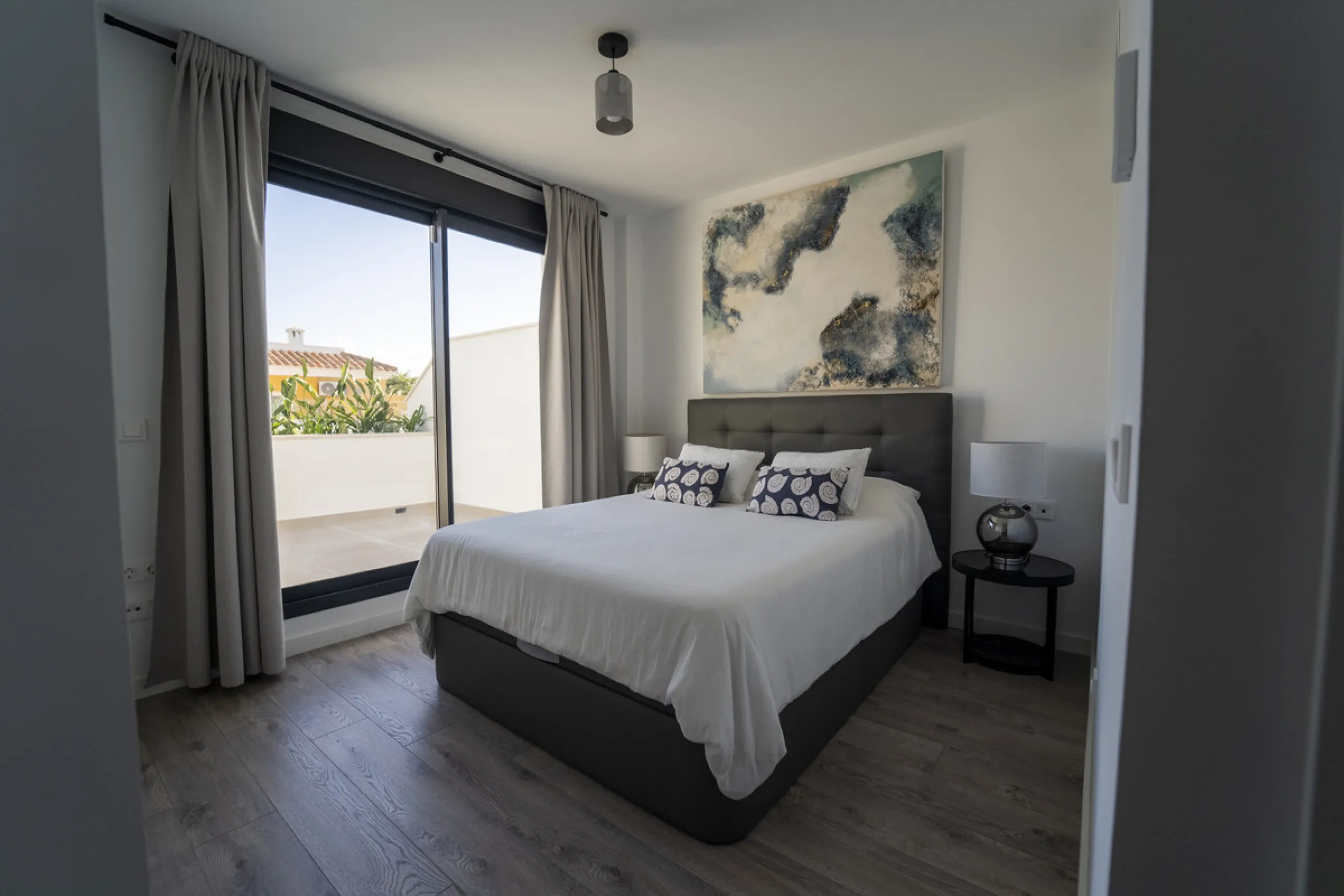 Experience the perfect blend of comfort, style, and Mediterranean charm in this beautifully designed modern townhouse. Set in a peaceful residential area, this home offers a calm retreat while still being conveniently close to everything you need. The pro