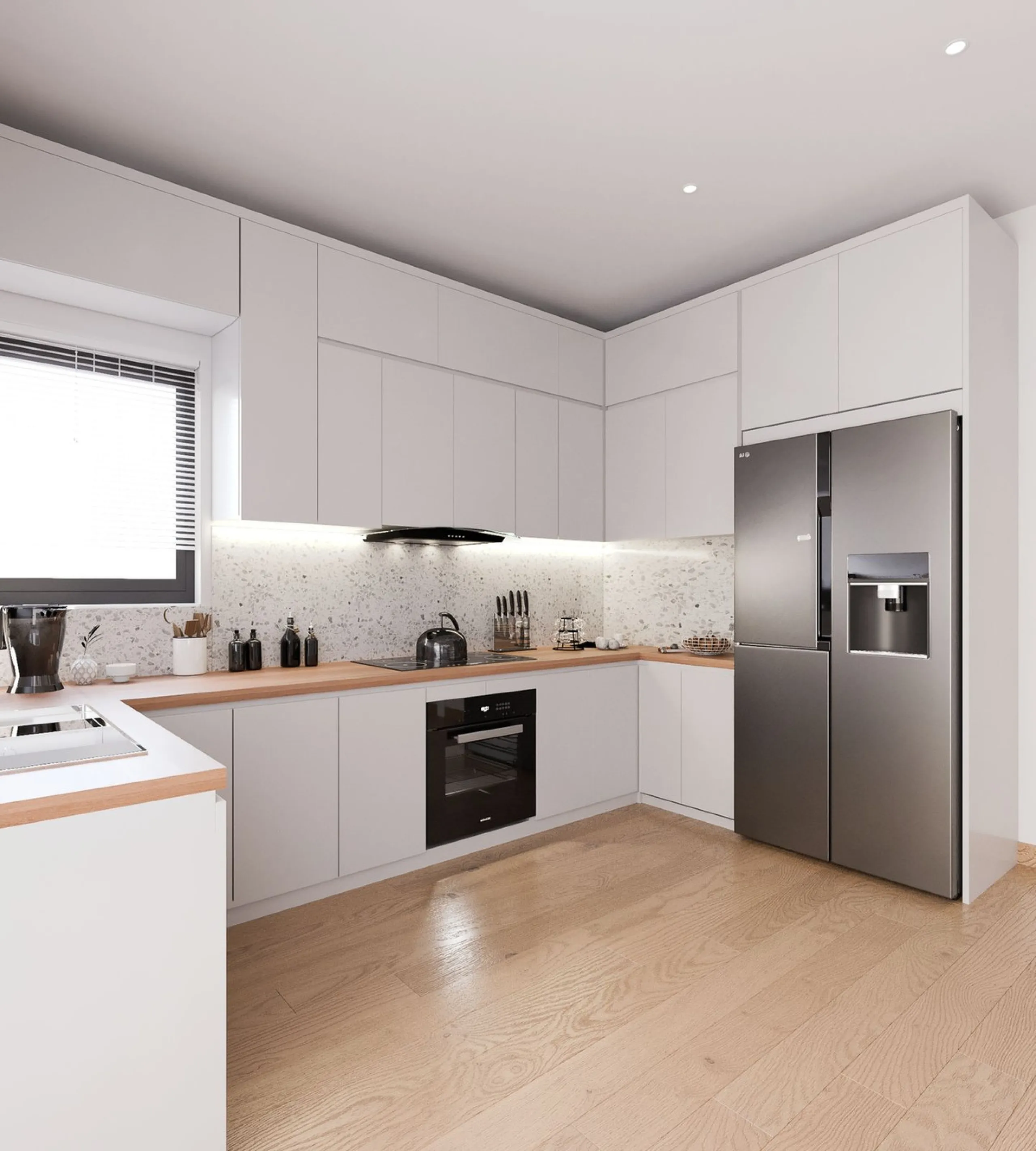 *** Contemporary Townhouse in Bahia Dorada, Estepona *** 3 Bedrooms, 2 Bathrooms and a Guest Toilet *** Spacious Private Terraces and Garden *** Panoramic Views to the Mediterranean Sea *** Fully Fitted Kitchen *** High Quality Built *** Ideal Location: L