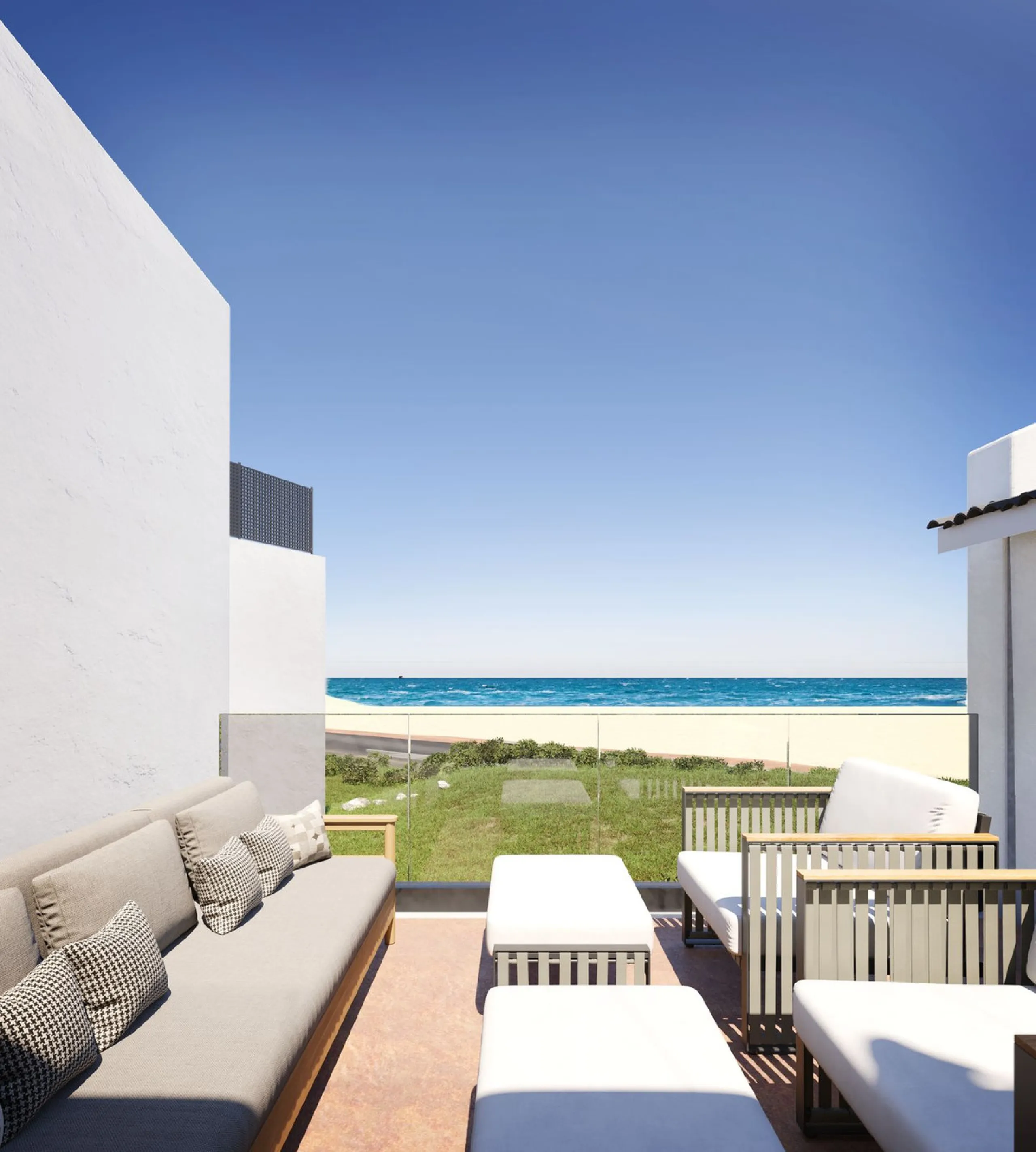 *** Contemporary Townhouse in Bahia Dorada, Estepona *** 3 Bedrooms, 2 Bathrooms and a Guest Toilet *** Spacious Private Terraces and Garden *** Panoramic Views to the Mediterranean Sea *** Fully Fitted Kitchen *** High Quality Built *** Ideal Location: L