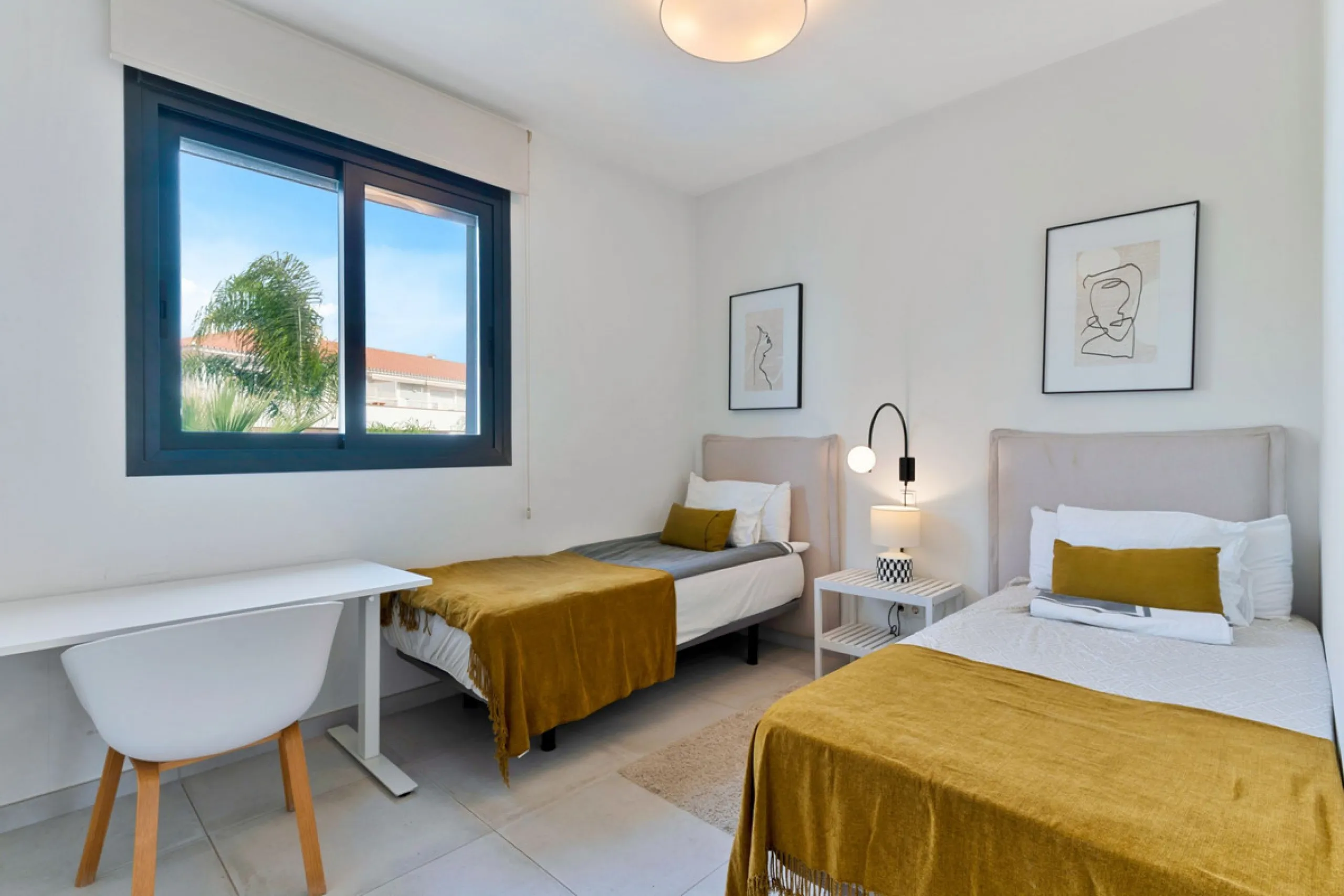We are pleased to present this elegant 2-bedroom mid-floor apartment, offering a refined combination of comfort, convenience, and coastal living. Comprising two bedrooms and two bathrooms, the apartment is ideally suited as a permanent residence or a holi