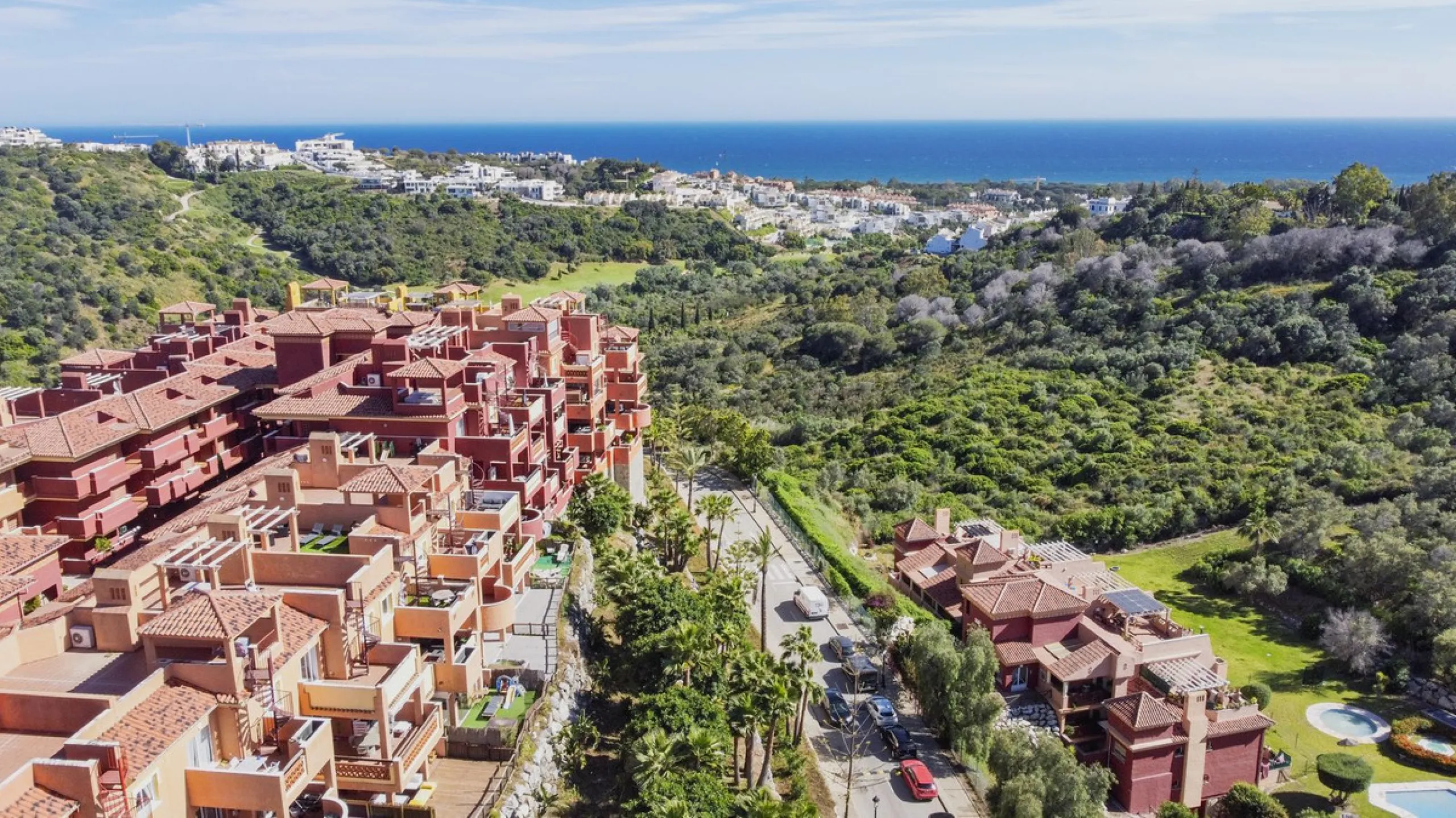 Refurbished Penthouse near Marbella with panoramic views and 24hr Security