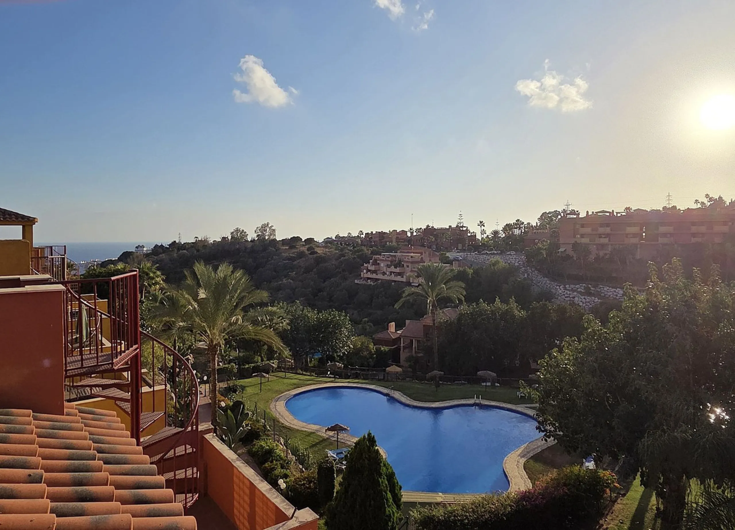 Refurbished Penthouse near Marbella with panoramic views and 24hr Security