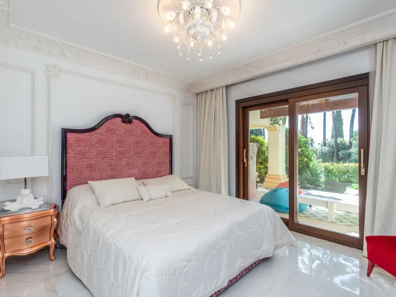 Situated on one of the most prestigious roads in Sierra Blanca, this magnificent villa embodies the essence of Marbella luxury living. Set on an expansive plot of almost 2,000 m², the property enjoys total privacy, lush gardens, and breathtaking sea views
