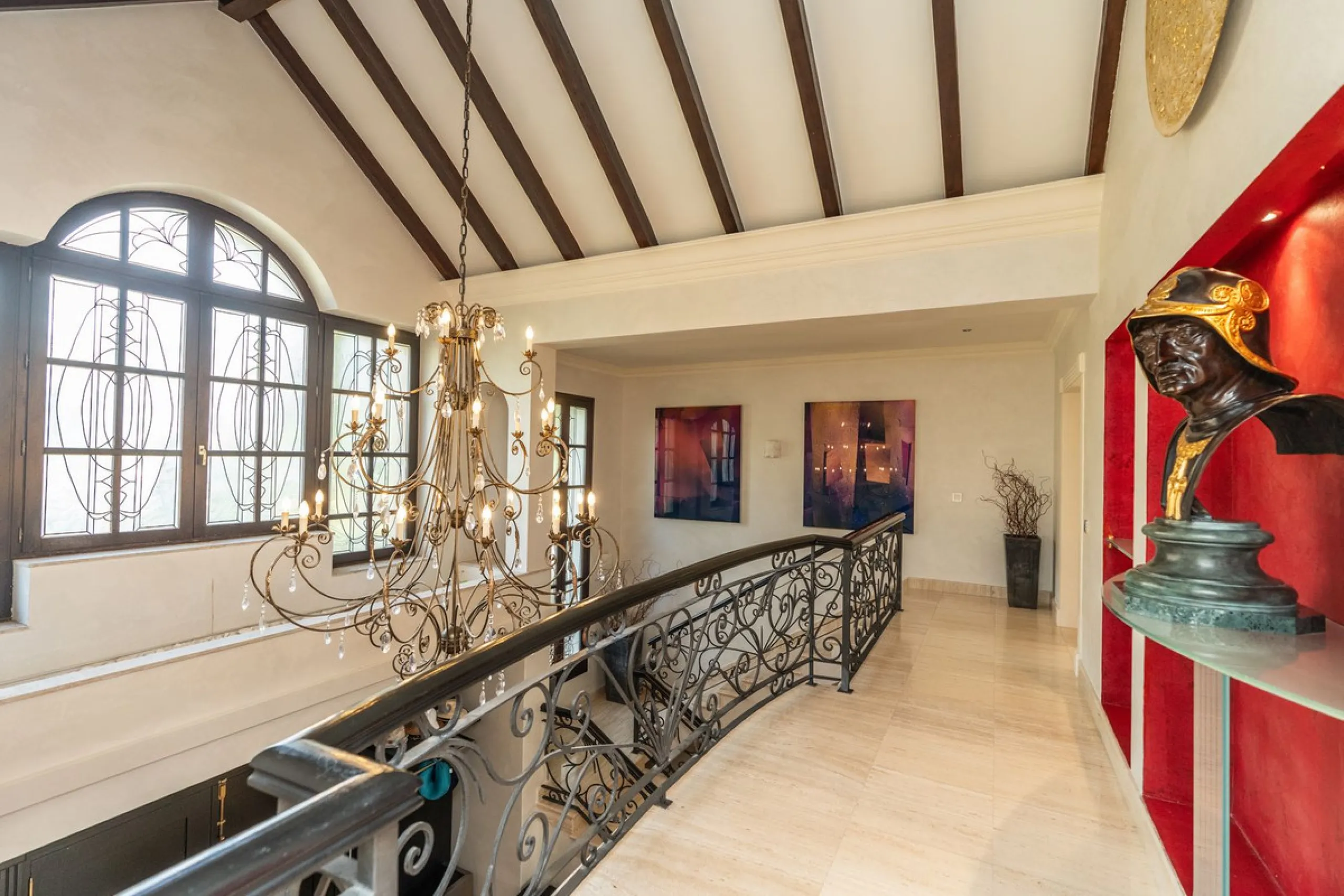Situated on one of the most prestigious roads in Sierra Blanca, this magnificent villa embodies the essence of Marbella luxury living. Set on an expansive plot of almost 2,000 m², the property enjoys total privacy, lush gardens, and breathtaking sea views