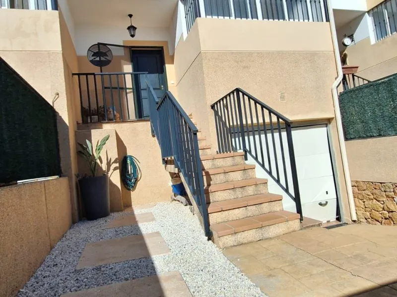 Discover unparalleled coastal serenity in this magnificent semi-detached townhouse within the prestigious Sierramar III urbanisation, a secure gated enclave in Marbella's exclusive Huerta del Prado-La Montúa district, nestled against the foothills of the 