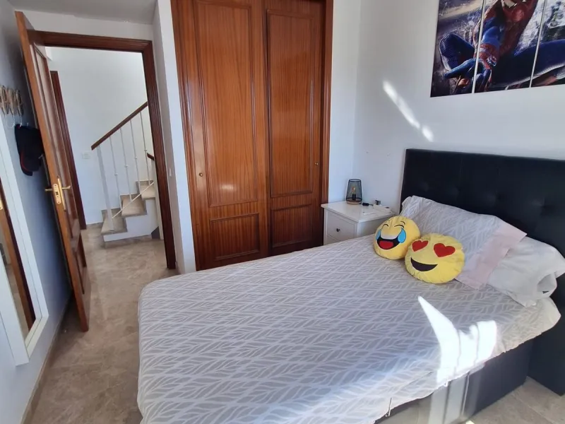Discover unparalleled coastal serenity in this magnificent semi-detached townhouse within the prestigious Sierramar III urbanisation, a secure gated enclave in Marbella's exclusive Huerta del Prado-La Montúa district, nestled against the foothills of the 