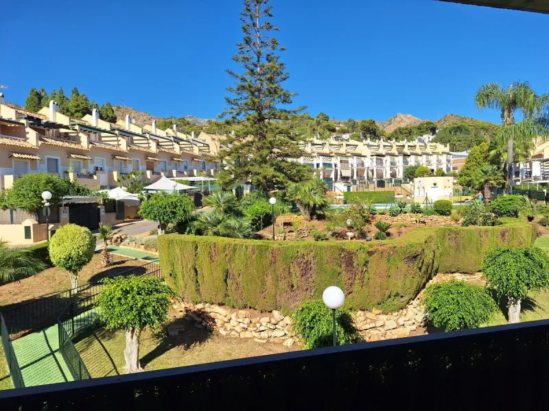 Discover unparalleled coastal serenity in this magnificent semi-detached townhouse within the prestigious Sierramar III urbanisation, a secure gated enclave in Marbella's exclusive Huerta del Prado-La Montúa district, nestled against the foothills of the 