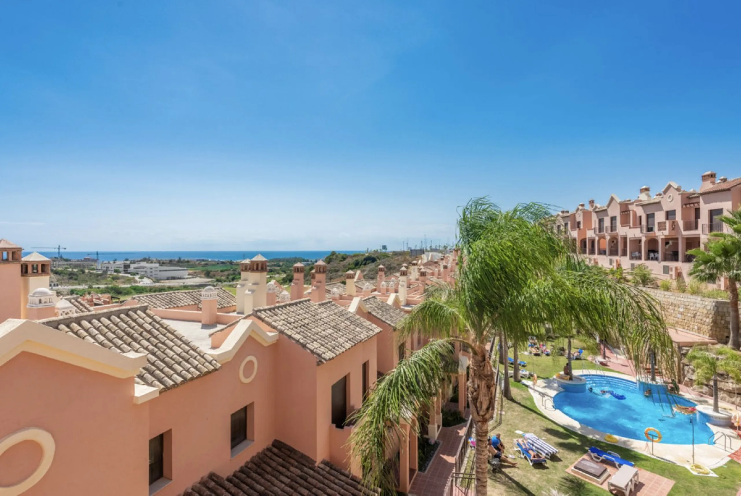 Immaculate Three-Bedroom Townhouse with Sea Views | Estepona
