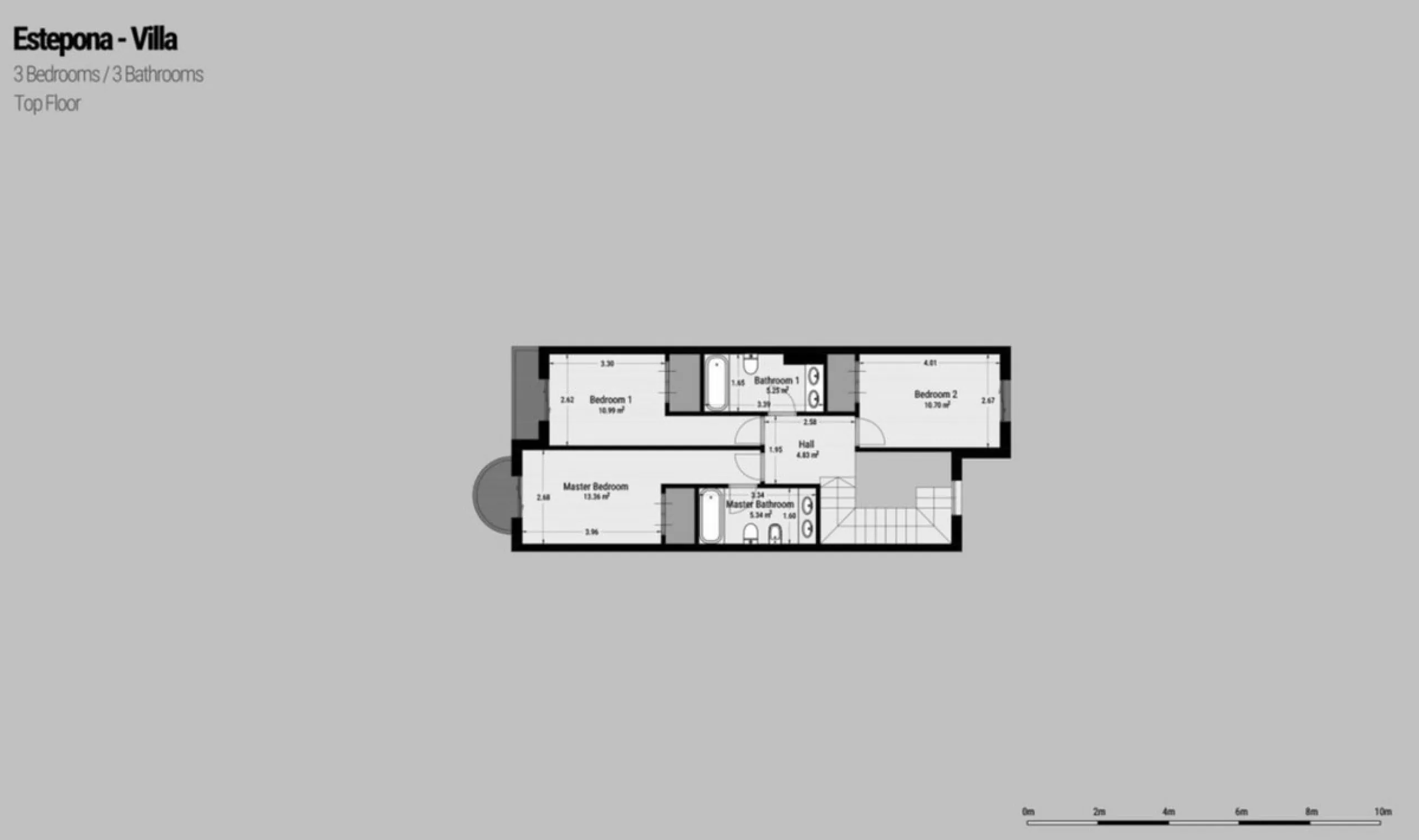 Immaculate Three-Bedroom Townhouse with Sea Views | Estepona