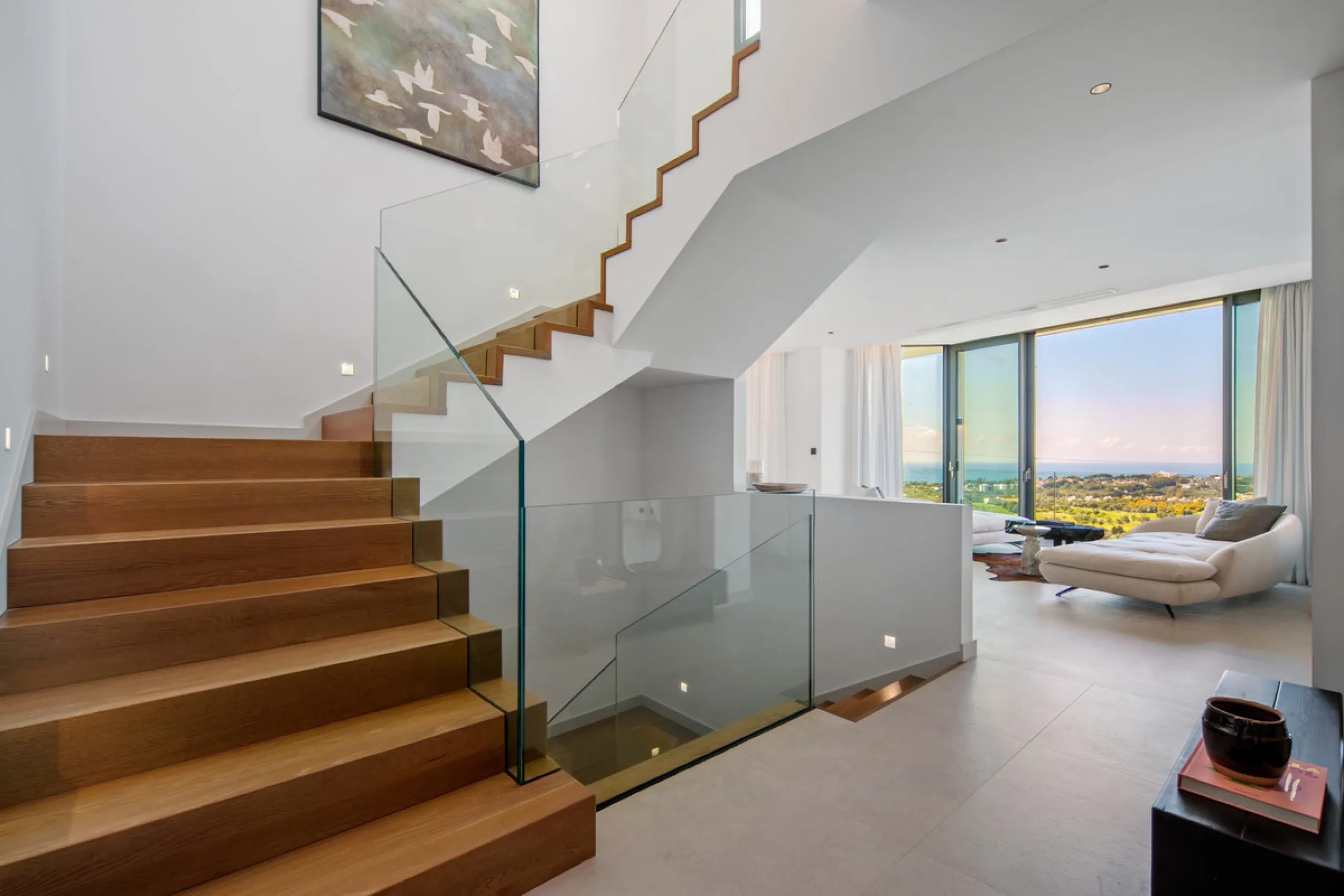 Set on a south-facing plot of over 1,000 m², this newly built villa delivers sweeping views of the Mediterranean Sea and surrounding mountains. Developed by Sands Villas and designed by Gonzalez Jacobson, the property combines sharp modern architecture wi