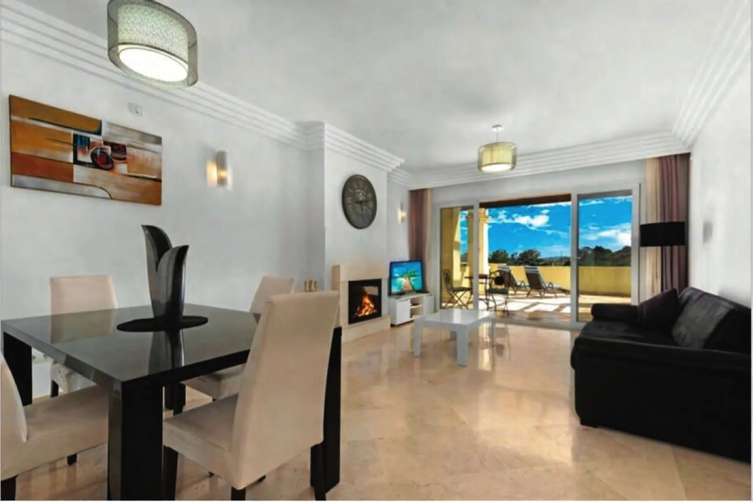 Luxury 2-Bedroom Apartment with Large Sea-View Terrace – Casares Costa