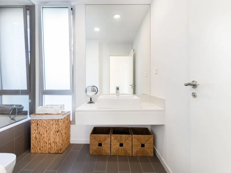 The fashionable townhouses of Oceana Collection are split over three levels and offer an open plan design full of natural light. The living area is spacious with a fully fitted kitchen and elegant lounge and dining area all benefiting from a bright sunlit