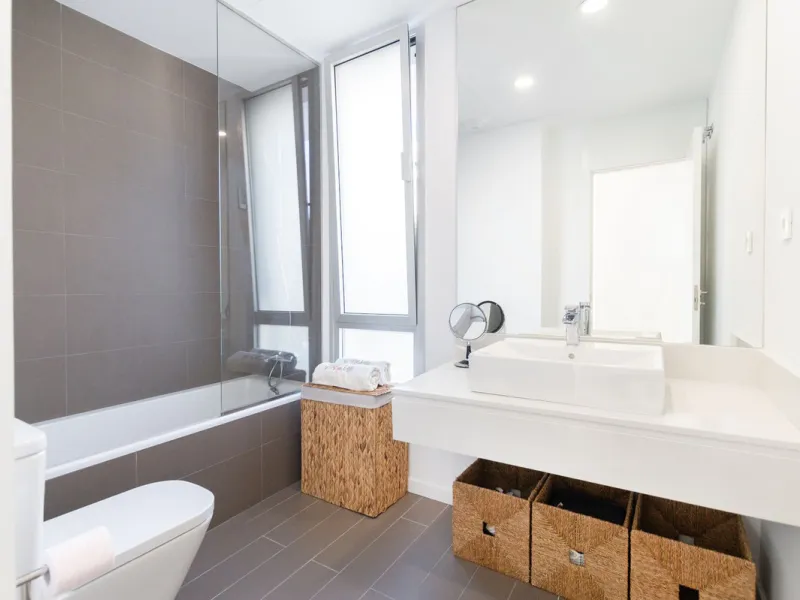 The fashionable townhouses of Oceana Collection are split over three levels and offer an open plan design full of natural light. The living area is spacious with a fully fitted kitchen and elegant lounge and dining area all benefiting from a bright sunlit
