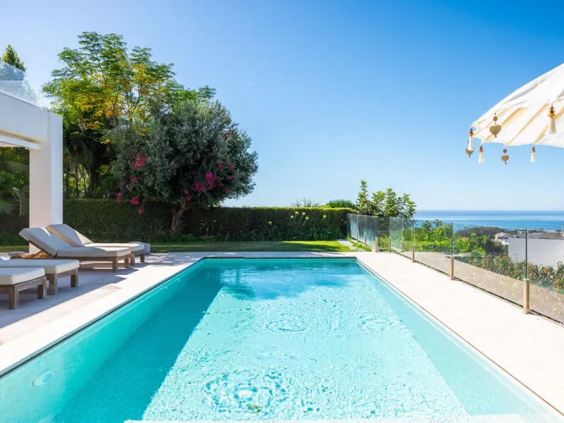 Stunning Contemporary Villa with Sea & Mountain Views