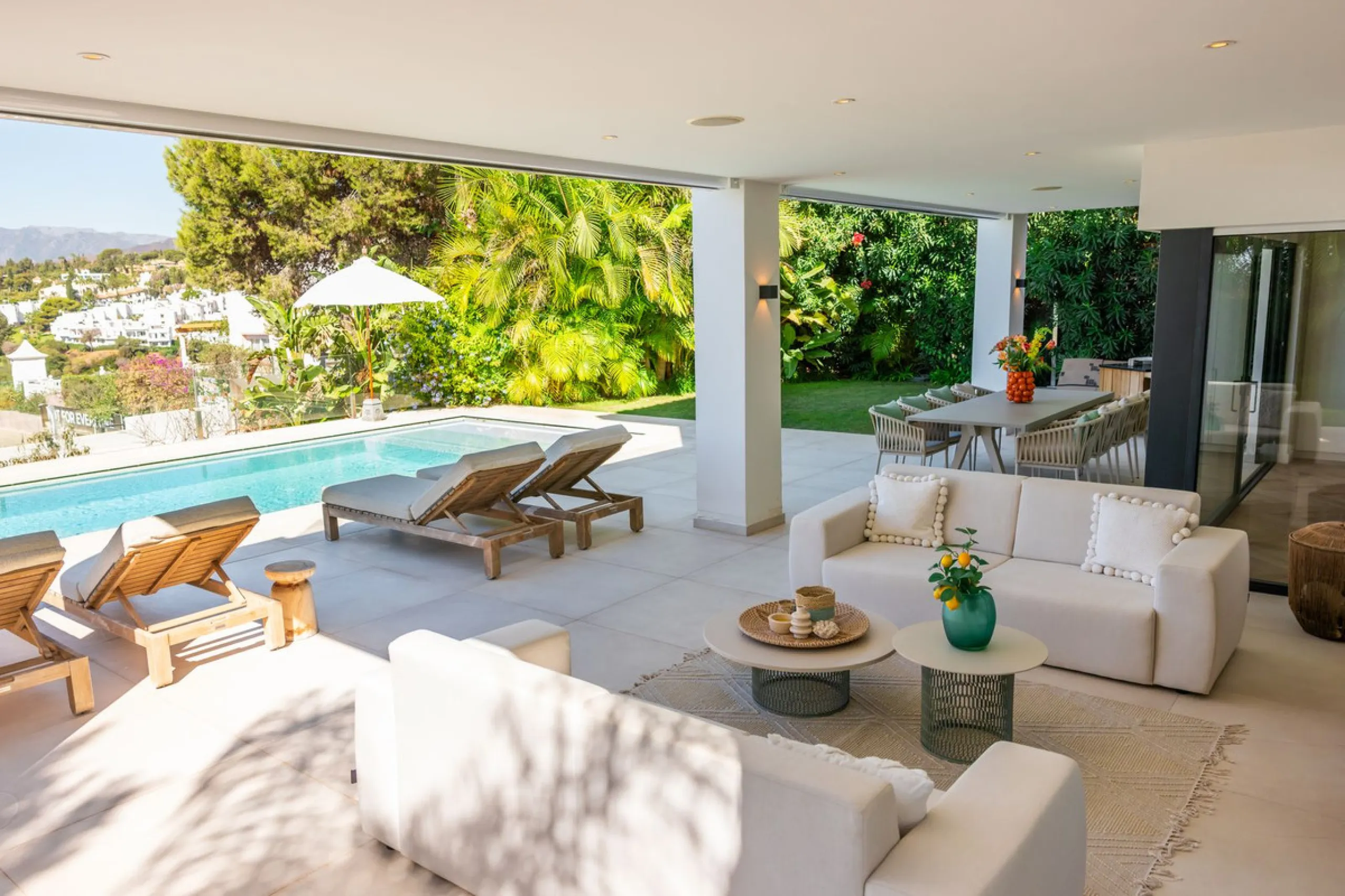 Stunning Contemporary Villa with Sea & Mountain Views