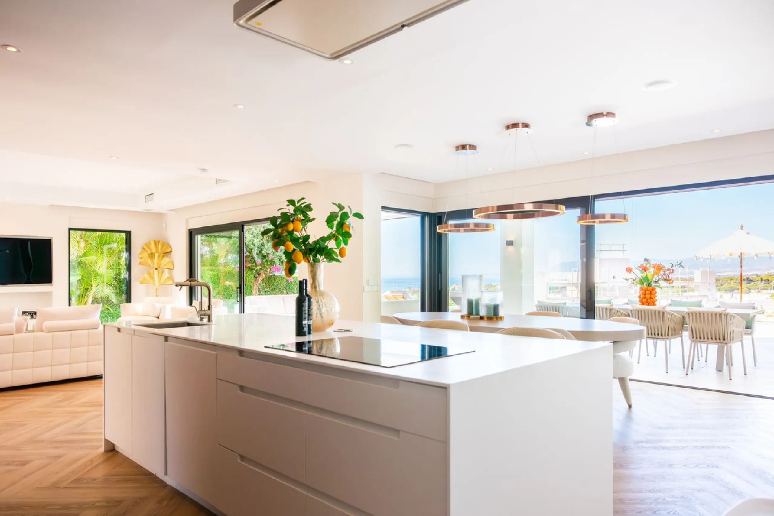 Stunning Contemporary Villa with Sea & Mountain Views