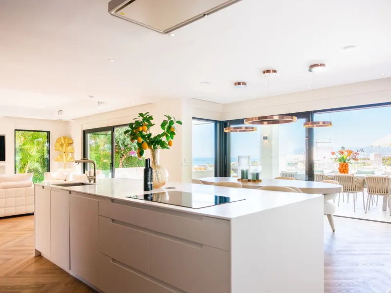 Stunning Contemporary Villa with Sea & Mountain Views