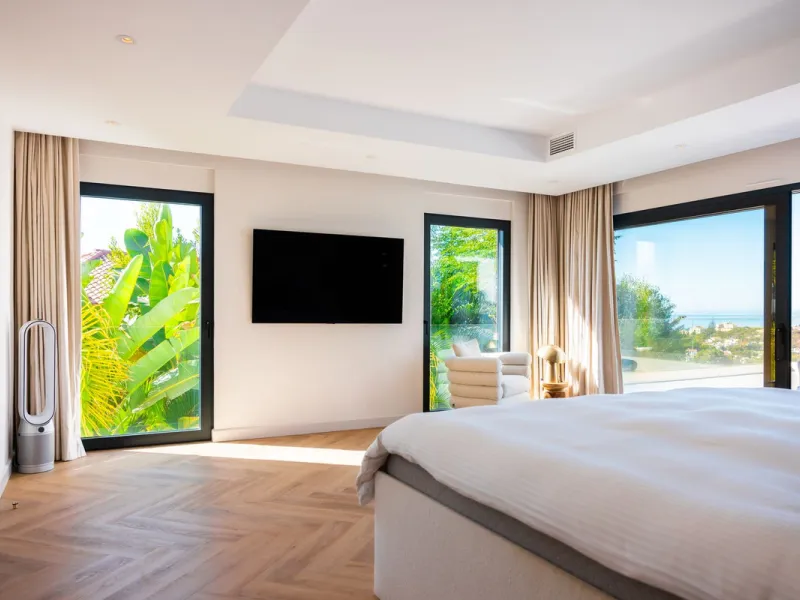 Stunning Contemporary Villa with Sea & Mountain Views