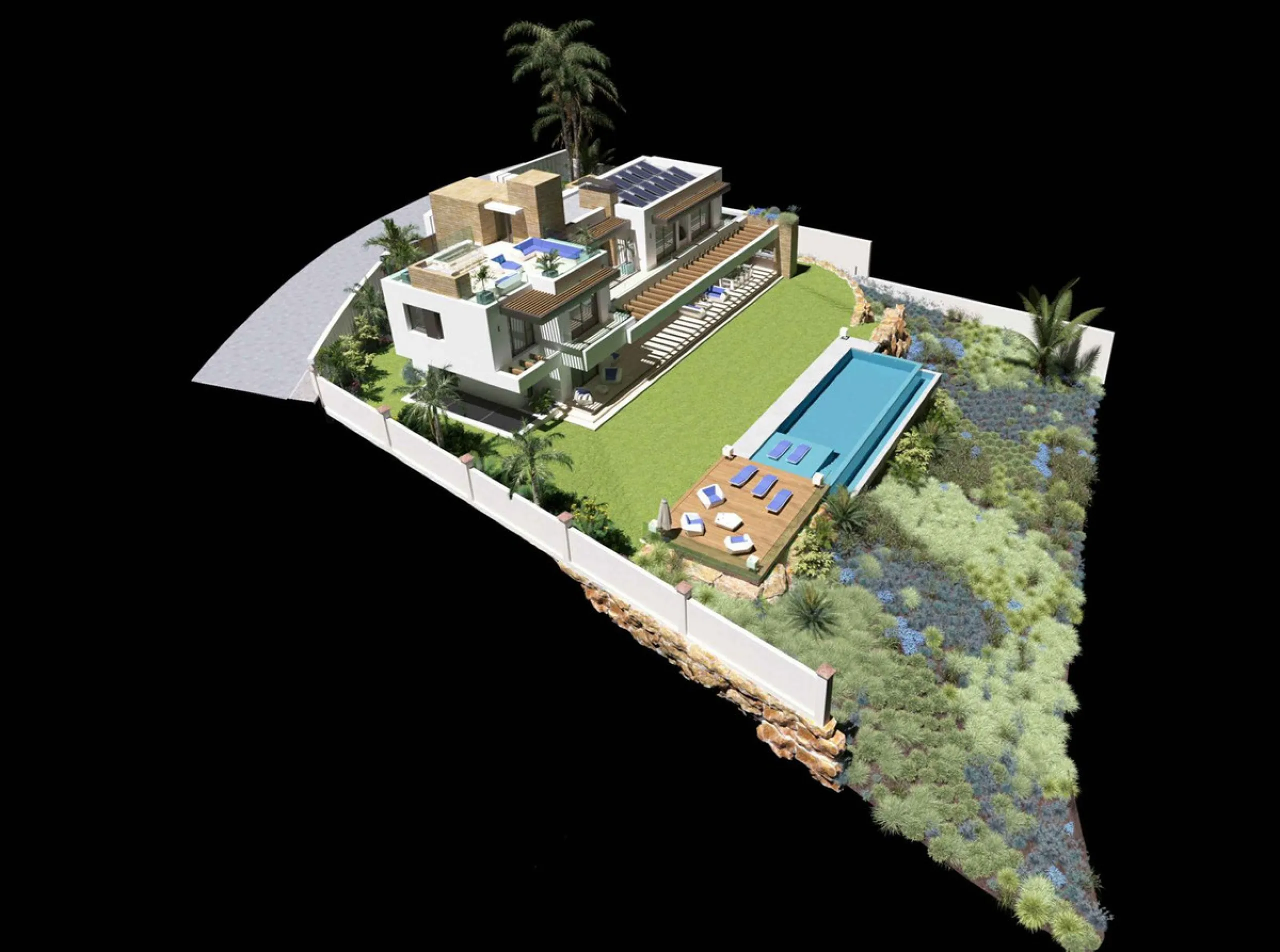 An opportunity to buy and build on one of the best FRONTLINE and last plots available in Los Arqueros Golf and Country Club.