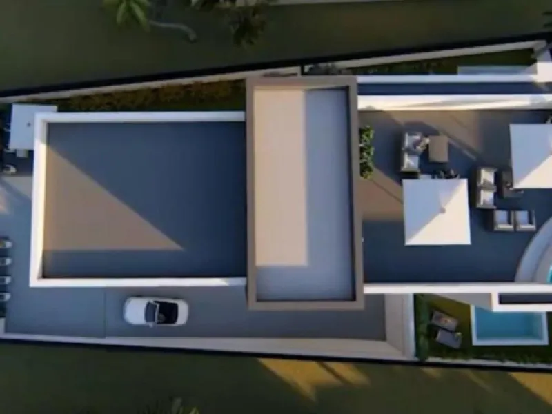 Land in Playa Bella in Cancelada, Playa road, intended for building apartments and a commercial area.