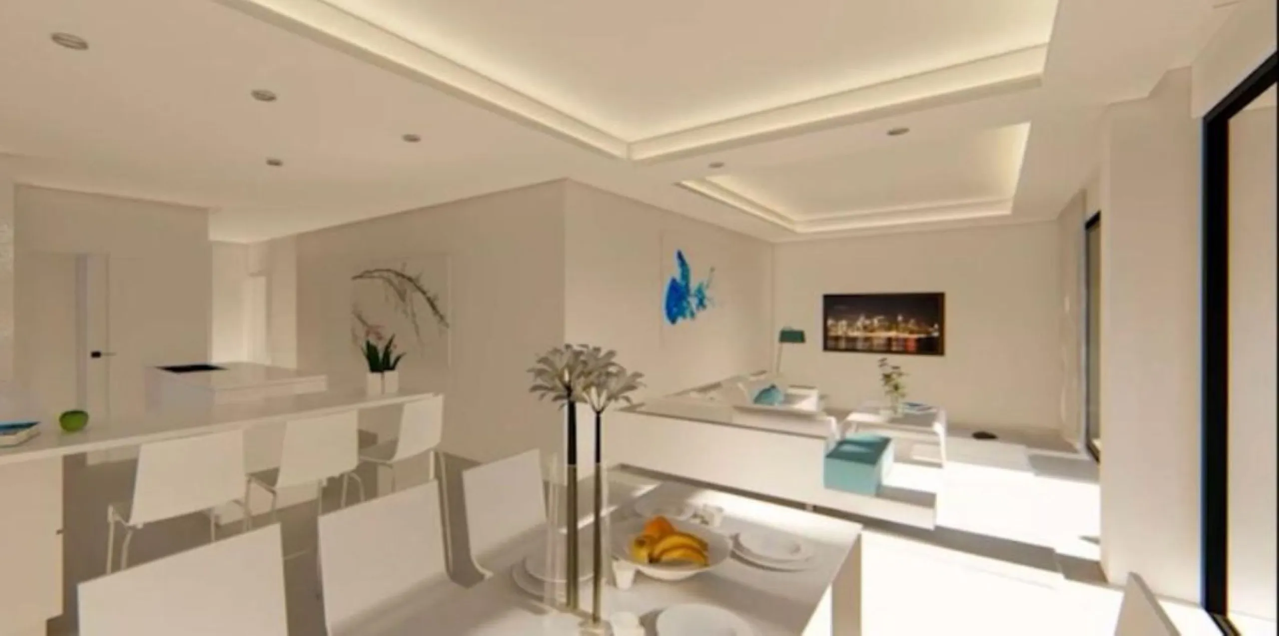 Land in Playa Bella in Cancelada, Playa road, intended for building apartments and a commercial area.